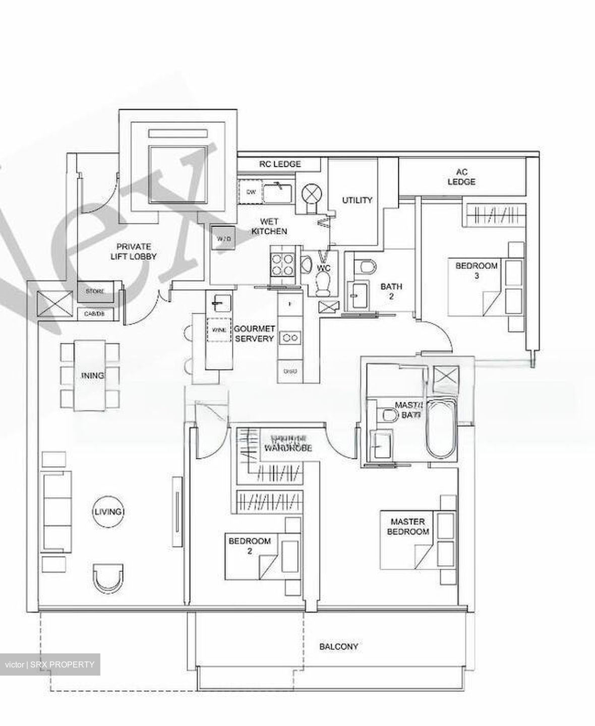 Marina One Residences (D1), Apartment #458299961
